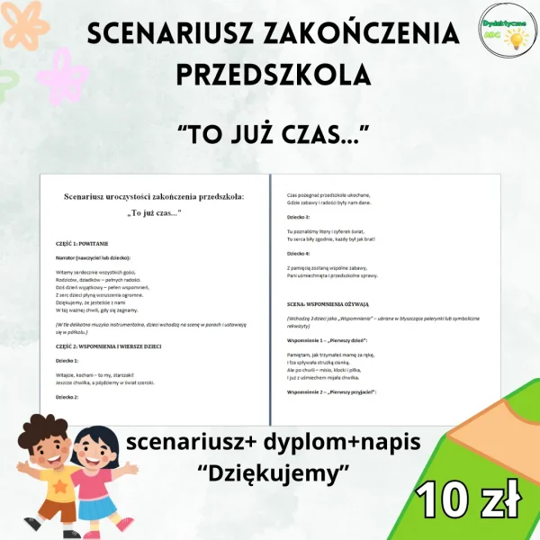 scenariusz na zakończenie przedszkola