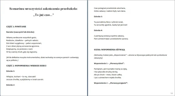 Zestaw nauczyciela na zakończenie przedszkola - obrazek 7