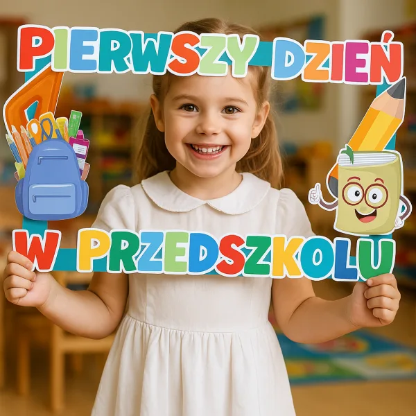 Fotoramka - Pierwszy dzień w przedszkolu
