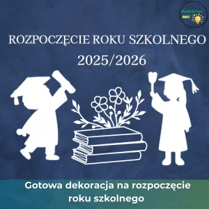 Dekoracja na rozpoczęcie roku