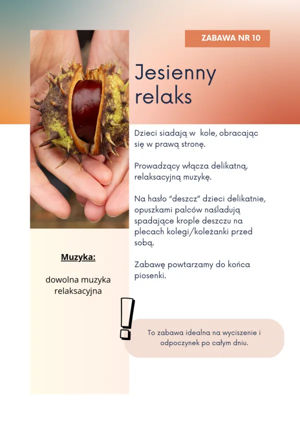 Jesienne zabawy muzyczne - obrazek 2