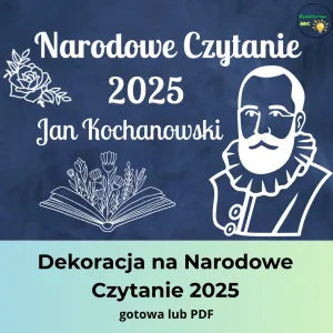 dekoracja na narodowe czytanie