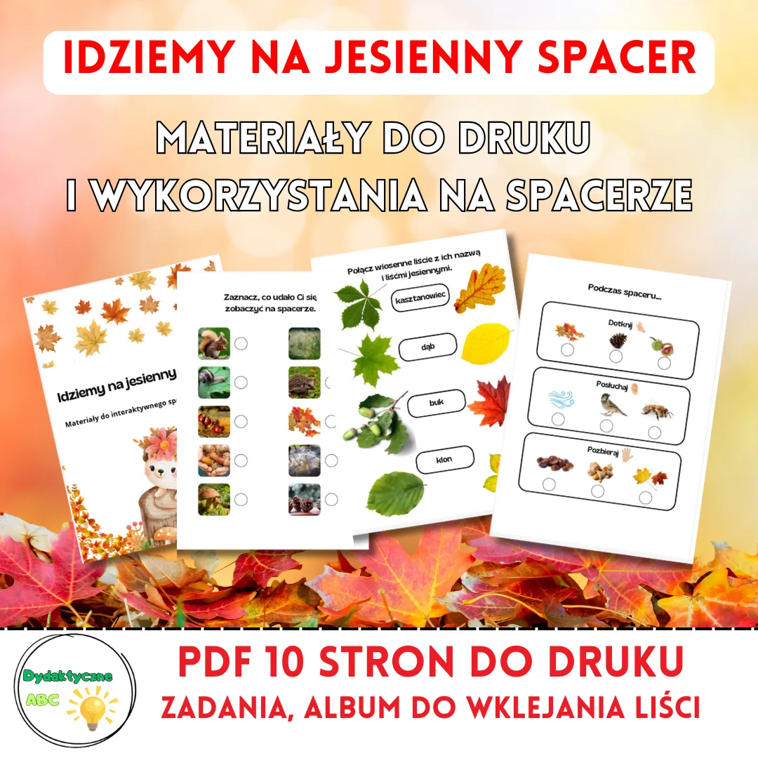 idziemy na jesienny spacer