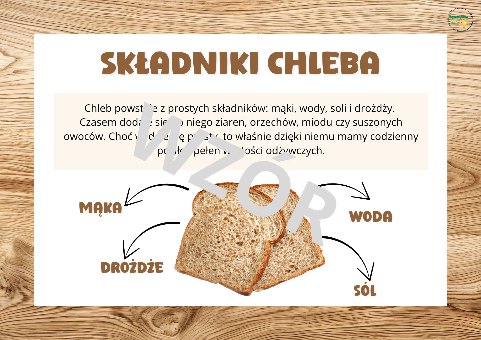 Światowy Dzień Chleba- plansze dydaktyczne - obrazek 4