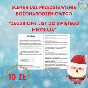 Scenariusz jasełek "Zagubiony list do świętego Mikołaja"