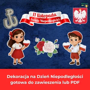 Dekoracja na Dzień Niepodległości