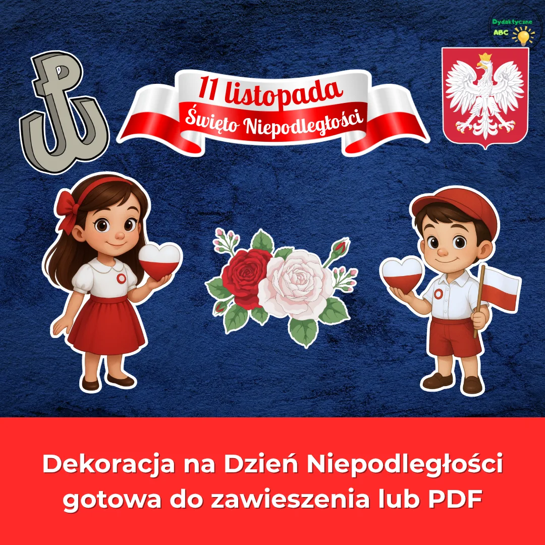 Dekoracja na Dzień Niepodległości