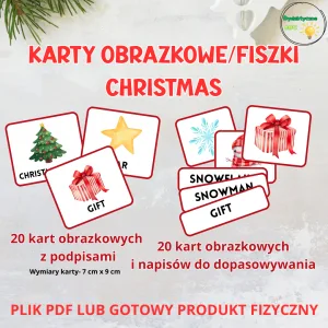 fiszki christmas