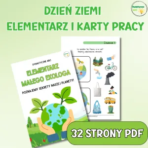 Dzień Ziemi karty pracy przedszkole PDF Dydaktyczne ABC
