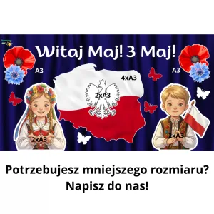 zestaw dekoracji XXL