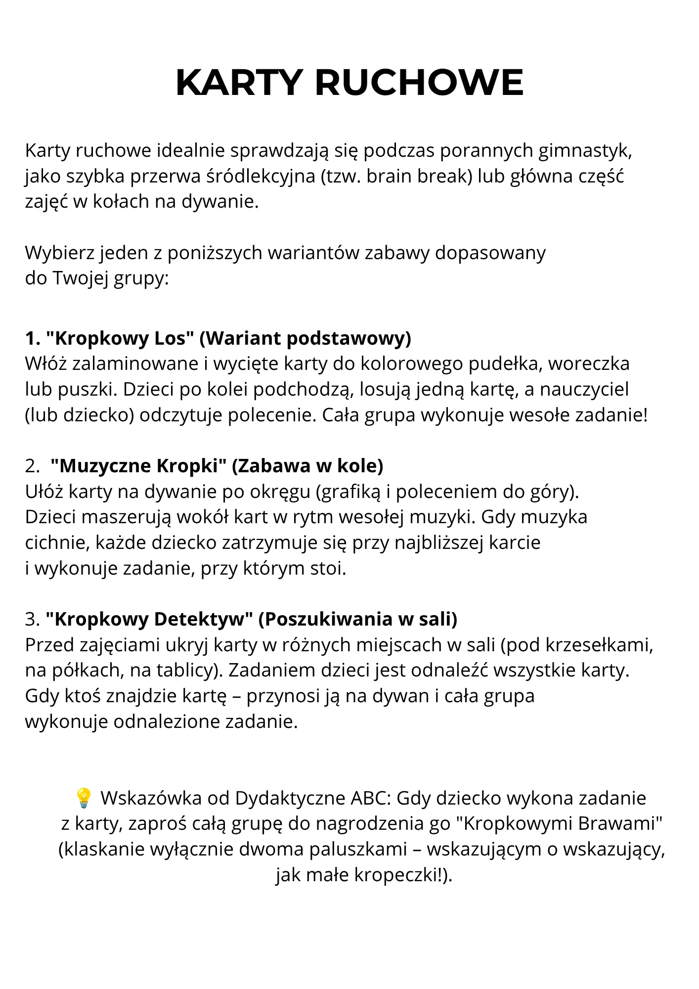Dzień Kropki – Zestaw Edukacyjny PDF - obrazek 4